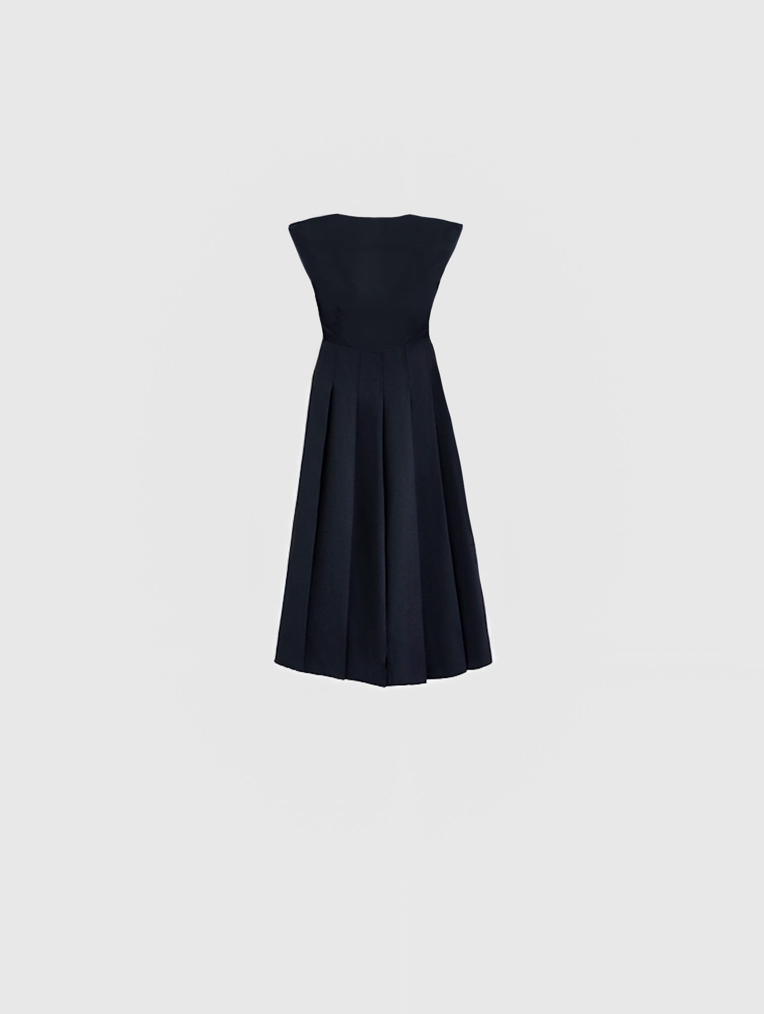 elegant black pleated outfit, formal collared dress India, tailored office fashion, white collar structured dress, dress for Indian women leaders, sharp officewear outfit, premium workwear for women, bold and elegant office dress, pleated dress Indian des